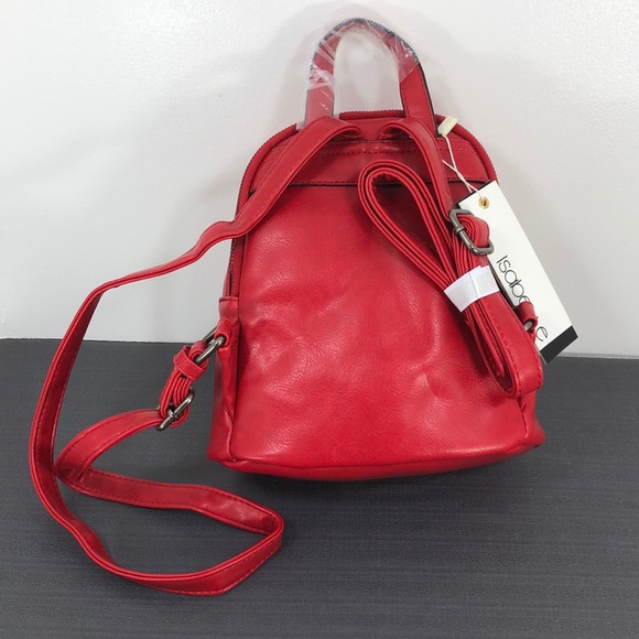 Isabelle Purse/Backpack Red Bag NWT Vegan Approved NWT - Picture 2 of 12